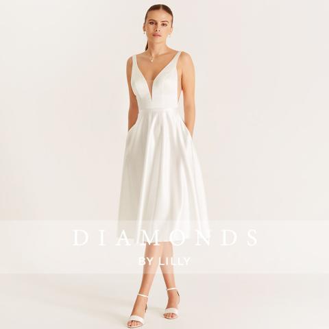 DIAMONDS by LILLY » Smarta korta klänningar för den trendiga bruden.